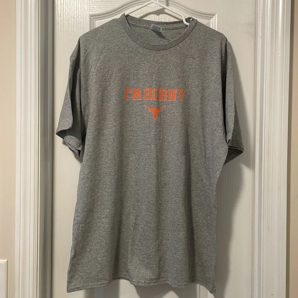 Unisex “I’m Horny” Texas T-shirt - Picture 2 of 9